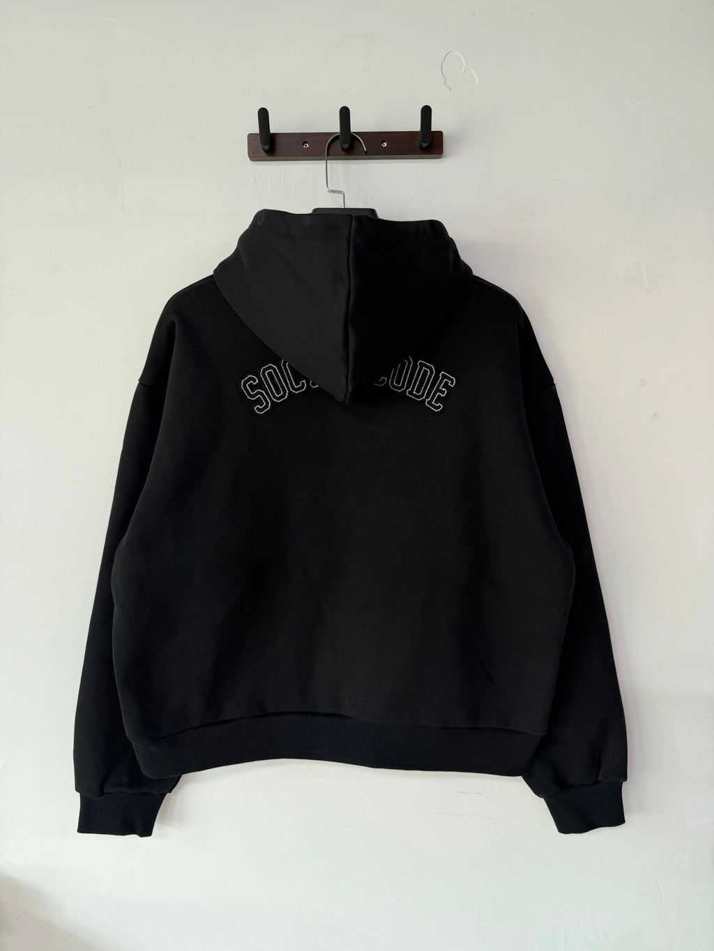 Social Code Hoodie – Black